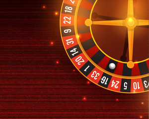 Canvas Print - Shiny Casino Roulette Wheel.