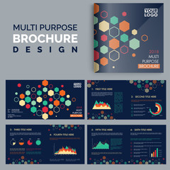 Sticker - Multi Purpose Business Brochure design.