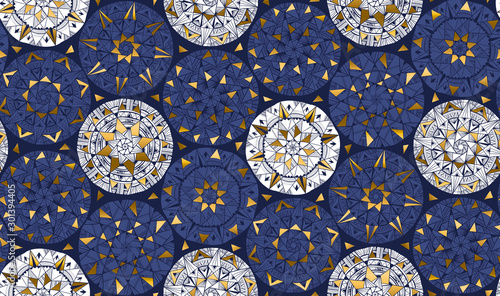 Christmas seamless pattern for wrap