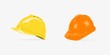 Safety Helmet Construction 3D Logo. Safety Helmet Vector