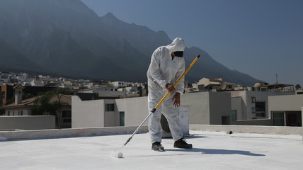 Roof Coating Installation