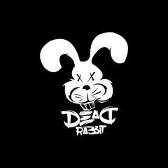 dead rabbit logo concept