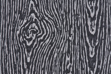 Wall Mural - black paper with wood texture for background. paper for interior and exterior decoration or backgrou