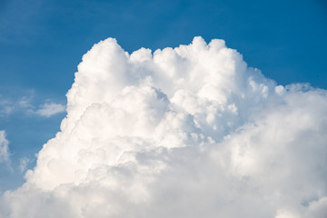 Wall Mural - blue sky and clouds background
