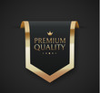 Premium quality vector badges or tag