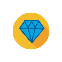 Wall Mural - Isolated diamond icon vector design