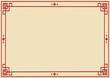 © angyee - Vector illustration of chinese border frame template background