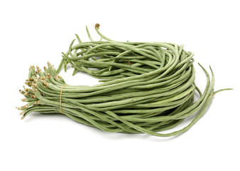 Cowpea on a white background 