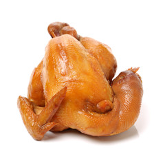 Poster - Roast Chicken on white background