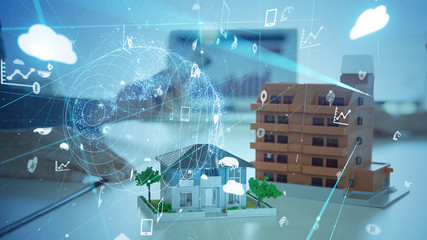 Poster - 住宅とネットワーク