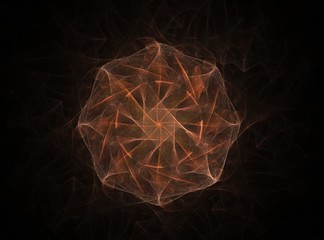 Wall Mural - the colors in the series, fancy paint. background consists of fractal color texture and is suitable 