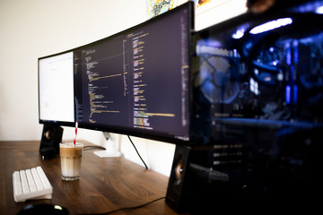 Programming & Coding on a Ultra Widescreen Monitor / Screen