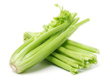 Celery On A White Background