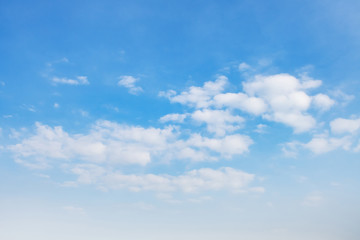 Wall Mural - blue sky with white cloud landscape background