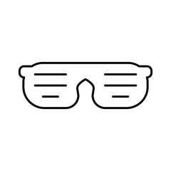 Naklejka na meble icon set for glasses  , eyewear  and goggles