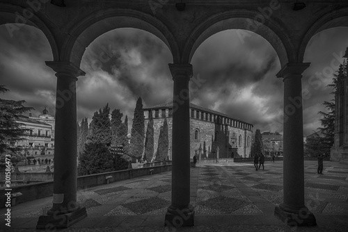 Fotografía Panorama de la antigua y monumental Salamanca, España