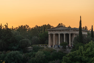 Wall Mural - Tempel des Hephaistos in Athen, Griechenland