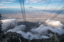 Palm Springs Tramway After Late Season Snow