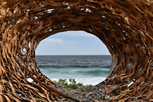 Ocean Through Hole Free Stock Photo - Public Domain Pictures