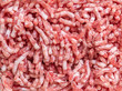© torjrtrx - Raw food minced pork meat top view close up image.