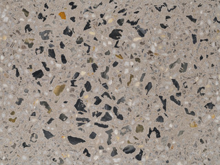 Wall Mural - Closeup texture of terrazzo with marble