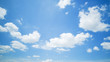 canvas print picture - clear blue sky background,clouds with background.