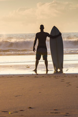 Wall Mural - let's surf