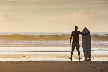 Wall Mural - let's surf