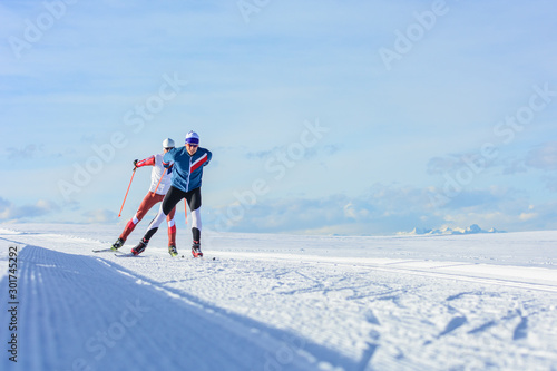 Fototapety biegi narciarskie  sporty-zimowe