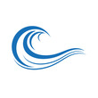 © Sunar - Water Wave symbol and icon Logo Template vector
