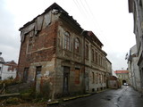 Fototapeta Uliczki - old houses in Kaunas, Lithuania