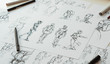 © Chaosamran_Studio - Animator designer Development designing drawing sketching development creating graphic pose characters sci-fi robot Cartoon illustration animation video game film production , animation design studio.