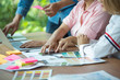 © Morakot - Young team Programmer graphic desine drawing website UX layout app development