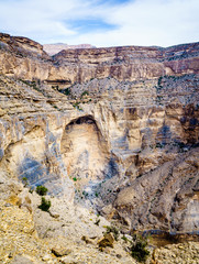 Canvas Print - View from Jebel Shams Mountain in Oman