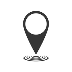 Wall Mural - location symbol - vector.