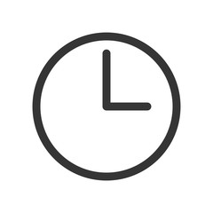 Wall Mural - clock vector icon