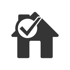 Wall Mural - house icon - vector.