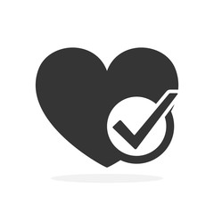 Wall Mural - heart icon - vector.