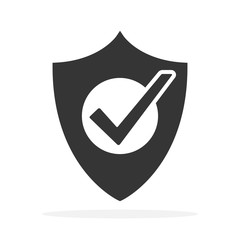 Wall Mural - shield icon - vector.