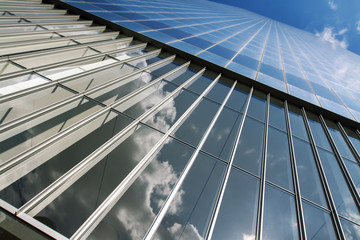 Fototapete - glass skyscrapers