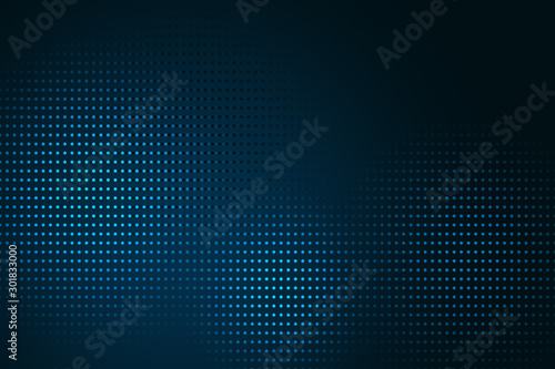 Digital blue dots background