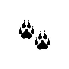 animals footprint icon vector design symbol