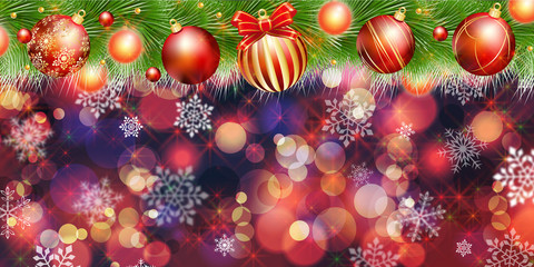 Wall Mural - Christmas　background