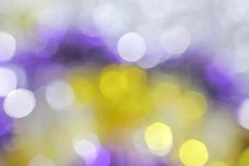 multicolored bokeh throughout the frame as a background