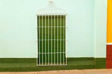 Wall Mural - green wall , trinidad - cuba