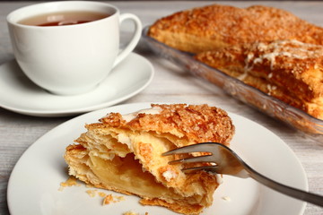 Wall Mural - Apple Turnover with Puff Pastry