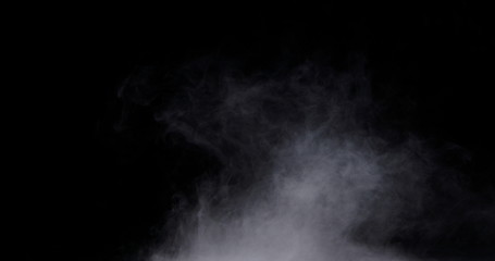 Wall Mural - realistic dry ice smoke clouds fog overlay perfect for compositing into your shots. simply drop it i