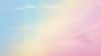 Wall Mural - soft cloud sky subtle background pastel gradient color for sky cloud nature abstract background .