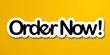 © nali - order now label in yellow background