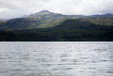 Fototapeta Desenie - Lake in mountains